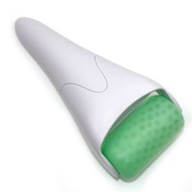 Ice Roller Body Face Facial Cold Gel Cooling Therapy Massager Skin Rejuvenation (Color: White)