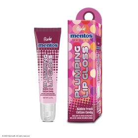 RUDE Mentos Plumping Lip Gloss (Color: Bubble Fresh Cotton Candy)